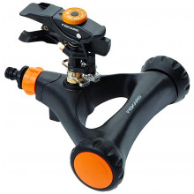 Fiskars Arroseur a impulsion métallique sur roues 1023656