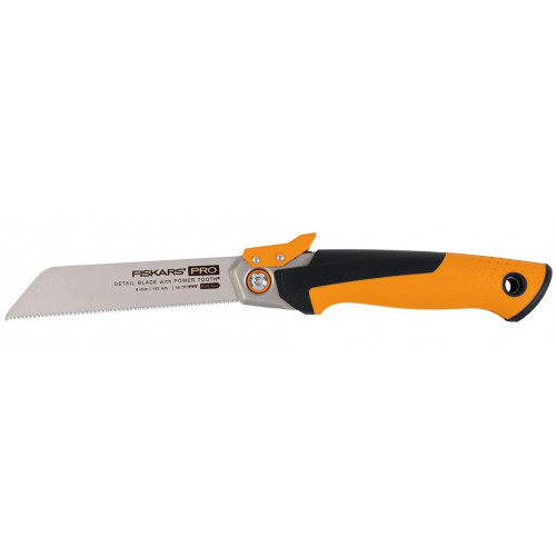 Fiskars PowerTooth™ Scie a coupe tirante pliante, 150 mm, 19 TPI 1062932