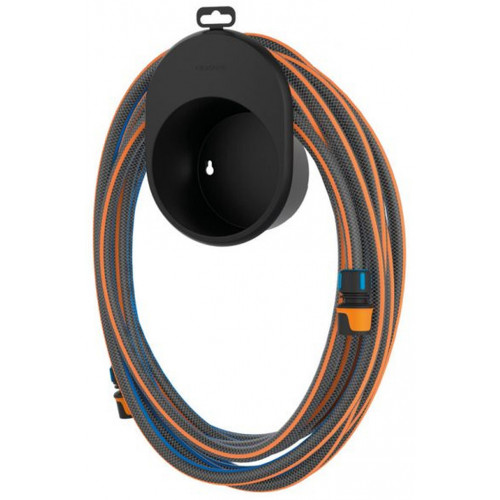 Fiskars Kit de tuyau d'arrosage Premium 13 mm (1/2") 15 m avec support mural 1027678