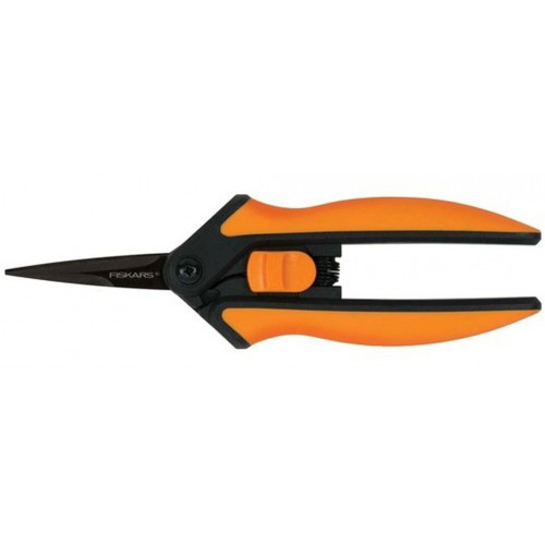 Fiskars Solid SP131 Ciseaux a fleurs lames de précision antiadhésifs, 15,4cm 1063321