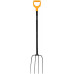 Fiskars Solid Fourche a compost en métal, 126,2cm 1070674