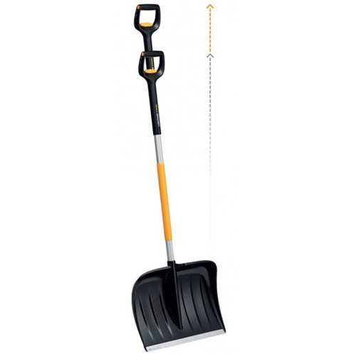 Fiskars X-series Poussoir a neige télescopique, 143-163cm 1057189