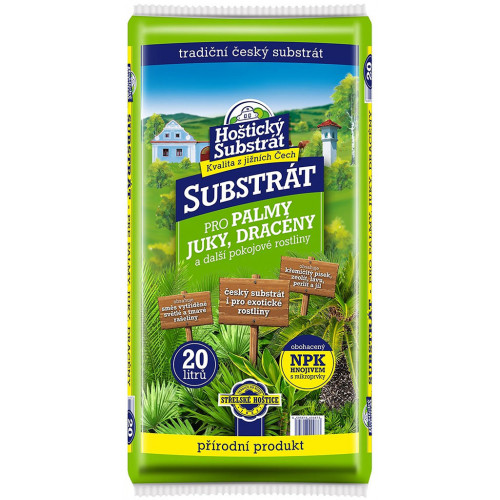 FORESTINA terreau pour plantes ornementales et palmiers, 20 l 29800006