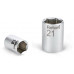 FORTUM Douille 1/2", 15 mm, longueur 38 mm, 61CrV5 4700415