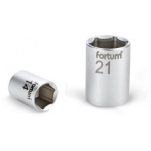 FORTUM Douille, 1/4", 5 mm, longueur 25 mm, 61CrV5 4701404