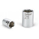 FORTUM Douille, 1/4", 12 mm, longueur 25 mm, 61CrV5 4701412