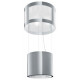 Franke FUDL Jupiter hotte îlot et plafond - lustre (moteur non inclus), inox 521319