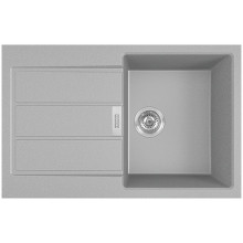 Franke SIRIUS 2 S2D 611-78 Evier tectonite, urban grey 143.0637.996