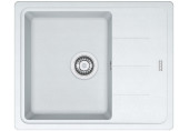 Franke Basis BFG 611-62, 620x500 mm, Éviers, Blanc 114.0328.637