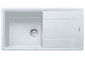 Franke Basis BFG 611-97, 970x500 mm, Evier, Blanc artic 114.0285.303