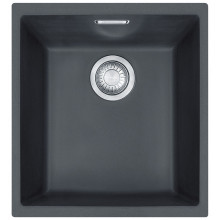 Franke SIRIUS SID 110-34 Évier tectonite, Carbone 125.0363.785
