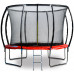 G21 SpaceJump Trampoline, 305 cm, rouge, avec filet de protection + échelle gratuite 69042