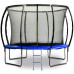 G21 SpaceJump Trampoline, 305 cm, bleu, avec filet de protection + échelle gratuite 690426