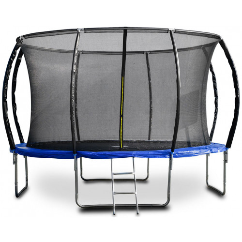 G21 SpaceJump Trampoline, 366 cm, bleu, avec filet de protection + échelle gratuite 690426 G21 SpaceJump Trampoline, 366 cm, bleu, avec filet de protection + échelle gratuite 690426