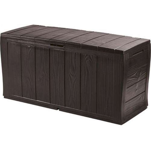 KETER SHERWOOD 270L Coffre de rangement 117 x 45 x 57,5 cm, marron 17198596