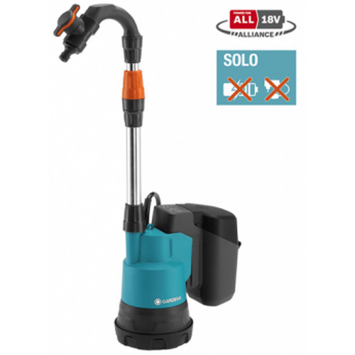 GARDENA 2000/2 Pompe pour collecteur d'eau de pluie (2 bar/2 000 l/h) 18V P4A, bez akumul