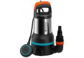 GARDENA 15000 2en1 Pompe d’évacuation pour eaux claires et aux chargées (550W/15000 l/h)