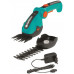 GARDENA ComfortCut Kit cisaille a gazon sur batterie +lame taille buissons 3,6V/3Ah 9857-2