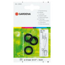 GARDENA Joint plat 15/21, 21 mm (G1/2") 3 pcs. 5302-20