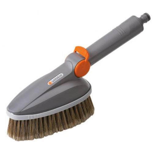 GARDENA Cleansystem Brosse de lavage a main a brins souples, 32 cm 5574-20