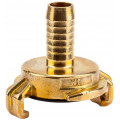GARDENA Raccord rapide pour tuyau flexible en laiton (1/2") / (5/8"), 7100-20
