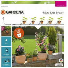GARDENA Micro-Drip-System Kit d'arrosage goutte-a-goutte pour plantes en pots S 13000-32