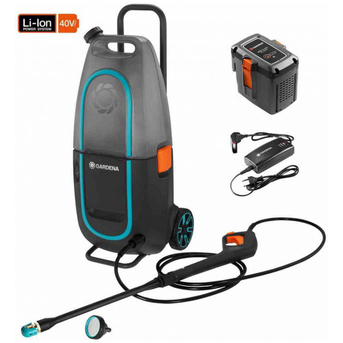 GARDENA AquaClean Li-40/60 Nettoyeur haute pression sur batterie 40V/2,6Ah, 9341-20