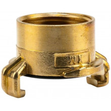 Gardena Raccord rapide en laiton avec filetage femelle 33,3 mm (G 1") 7109-20