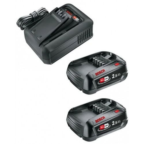 Gardena AL 18V-44 P4A Kit chargeur rapide + 2× batteries 2,5 Ah 14914-20