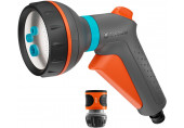 Gardena Classic Pistolet d’arrosage multi-applications + raccord Aquastop - kit 18371-20