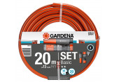 GARDENA Basic Kit tuyau 13 mm (1/2"), 20m + nécessaire de base 18970-29