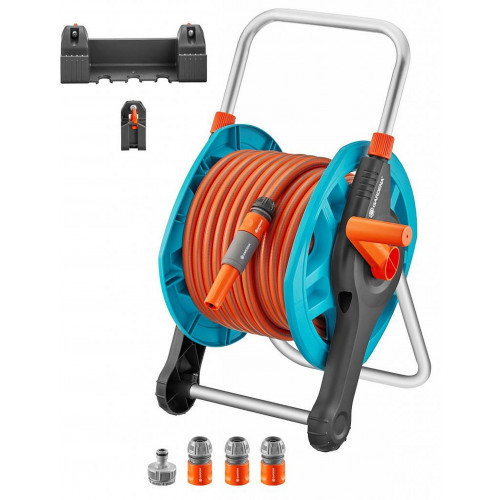 GARDENA Basic Dévidoir portable équipé 13 mm (1/2"), 25 m 18982-29