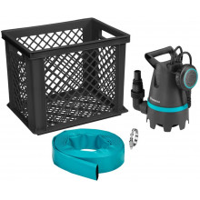 Gardena 10500 BASIC Pompe eaux usées – kit drainage (10500 l/h /400 W) 9009-47