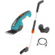 Gardena ClassicCut Li Cisaille a gazon, manche télescopique et roues 9886-20