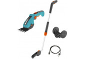 Gardena ComfortCut Li Kit cisaille a gazon + manche télescopique et roues 9889-20