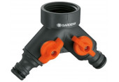 Gardena Sélecteur d'arrosage 2 voies 20/27 ou 26/34 0940-26