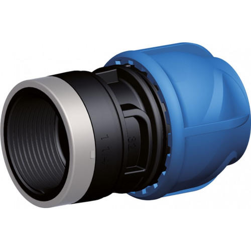 GEORG FISCHER iJOINT raccord en polypropylene, 40 × 1 1/4", filetage intérieur 158-400-09