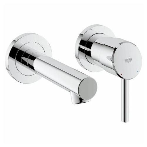 GROHE Concetto Mitigeur monocommande 2 trous lavabo, chrome 19575001 GROHE Concetto Mitigeur monocommande 2 trous lavabo, chrome 19575001