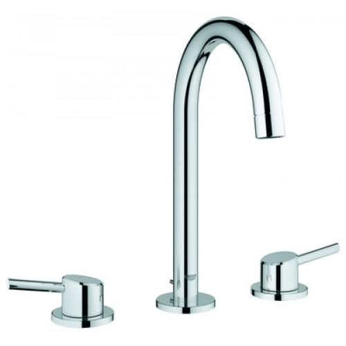 GROHE Concetto Mélangeur 3 trous 1/2" Lavabo, chrome 20216001