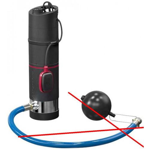 Grundfos SBA 3-45 AW pompe submersible avec un flotteur et crépine flottante 97896312