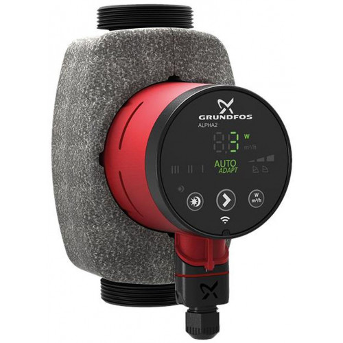 Grundfos ALPHA2 32-60 180 mm 1×230 V – pompe de circulation 99411221 Grundfos ALPHA2 32-60 180 mm 1×230 V – pompe de circulation 99411221