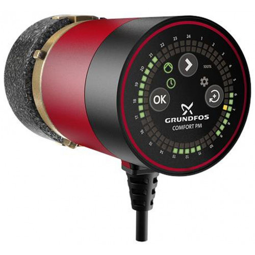 Grundfos Comfort 15-14 TDT Pompe de circulation avec minuterie digitale 99812350 Grundfos Comfort 15-14 TDT Pompe de circulation avec minuterie digitale 99812350