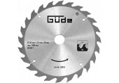 GÜDE Lame de scie a bois HM 165 x 20 x 1,5 - 24z 58333