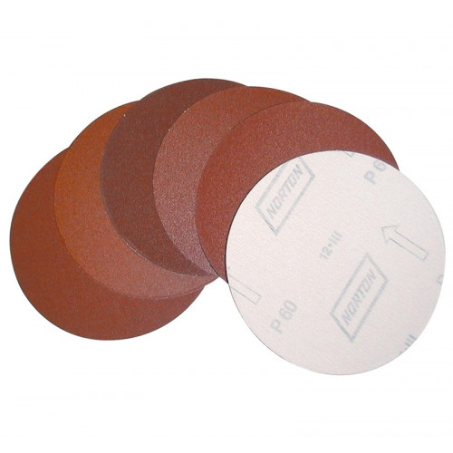 GÜDE Disques abrasifs - Grain 80, 150 mm - lot de 3, 22141