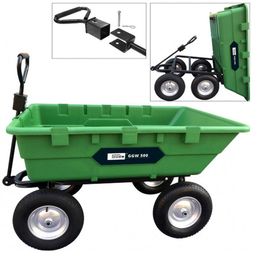 GÜDE Chariot de jardin a main benne basculante - GGW 500 94315