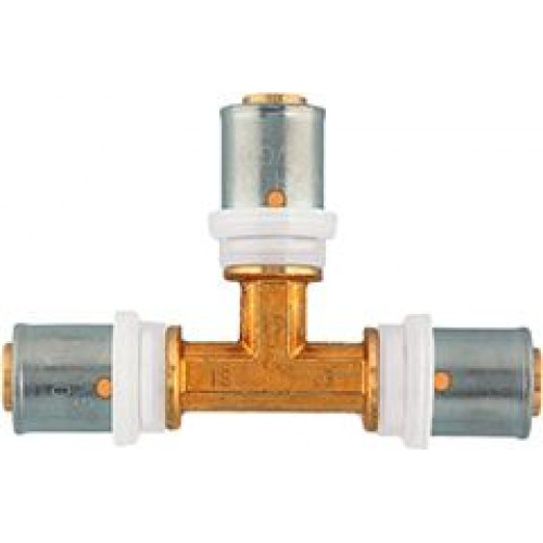 HERZ IPA Press raccord en T réduit, 26 × 3 – 26 × 3 – 20 × 2 P722615 HERZ IPA Press raccord en T réduit, 26 × 3 – 26 × 3 – 20 × 2 P722615