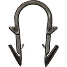 HERZ pointe de fixation pour chauffage au sol, noire 3F11006