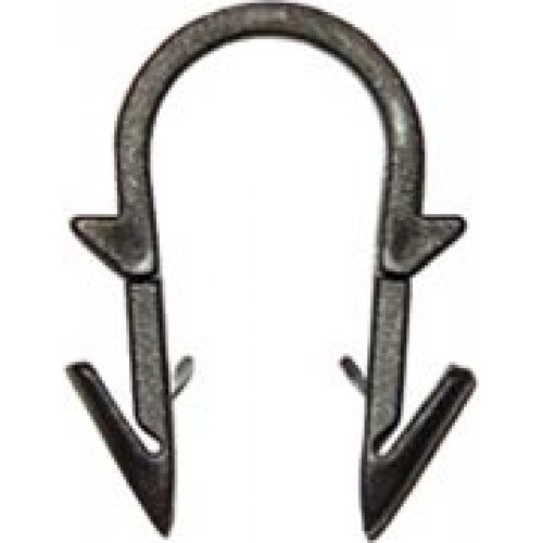 HERZ pointe de fixation pour chauffage au sol, noire 3F11006