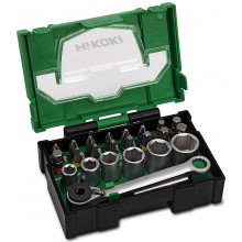 HiKOKI 40030020 Coffret d'embouts et douilles 24 pcs