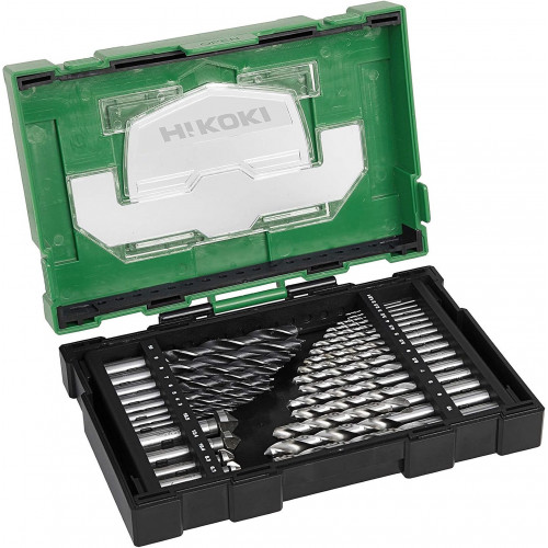 HiKOKI 40030031 HSS Jeu de fraises de perçage 29 pieces